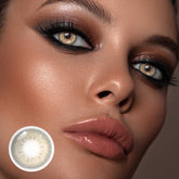 Lentes de contacto de color marrón Perola